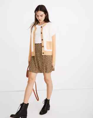MADEWELL Colorblock Colburne Cardigan 