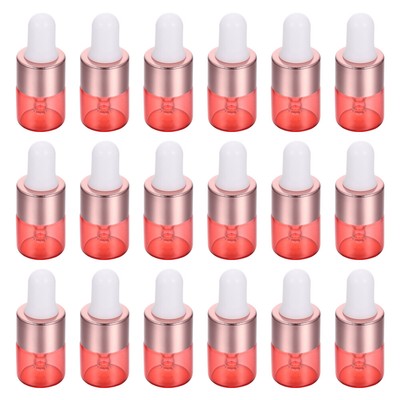  20 Pcs Bottle Oil Travel Container Bottled Essential Bottles Small Dropper Miss