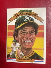 Rickey Henderson Donruss Topps inserts & more "YOU PICK " Oakland A's NY Yankees