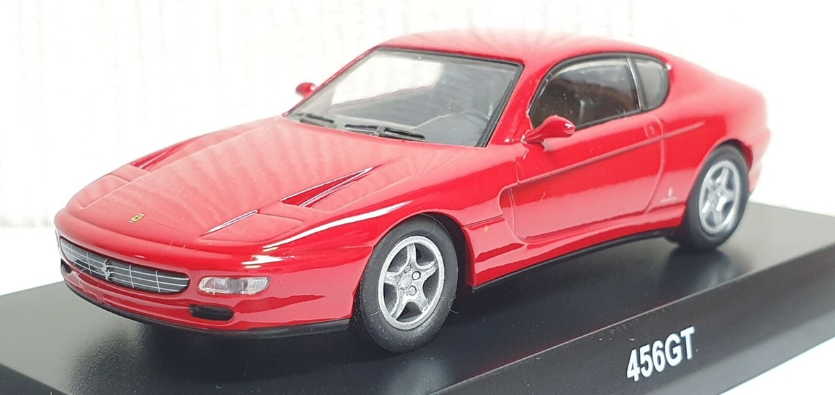 1/64 Kyosho FERRARI 456 GT RED diecast car model | eBay