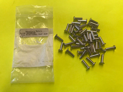 Ski Skin Rivets 390906200 Ski-Doo Genuine OEM Flat Head Rivets QTY 42 | eBay