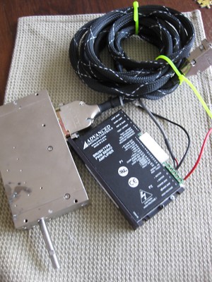 AMC Brush Type PWM Servo Amplifier w/ SMAC LAL30-025-55F Linear Actuator 12A8M