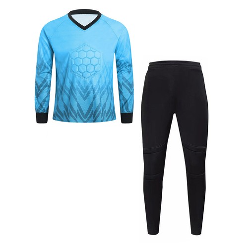 Boys Set Workout Outfits Activities Jersey Quick-drying Activewear Goalkeeper - Picture 25 of 51