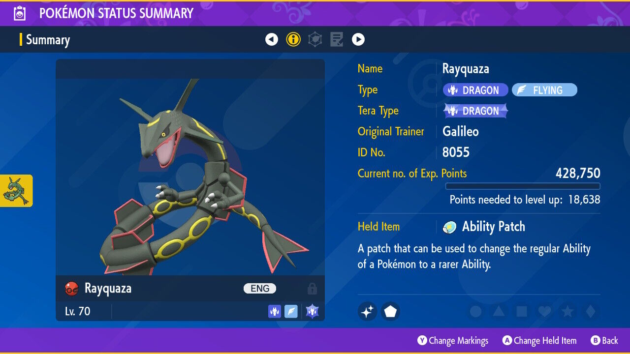 ✨Rayquaza Shiny 6IV✨ Pokemon Scarlet & Violet 🚀Fast Legendary Trade🚀 –  ASA College: Florida