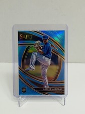 2020 Panini Select Premier Carolina Blue Prizm /35 Adbert Alzolay #139 Rookie RC