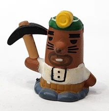 2001 Animal Crossing Wild World 1" Don Resetti Mini Figure Yujin