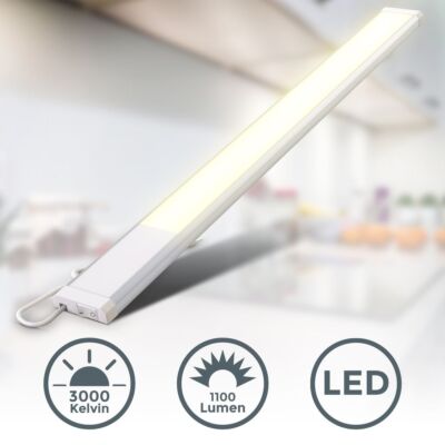 LED Unterbauleuchte Lampe Küche 57cm 10W 230V Strahler Panel Lichtleiste Schrank