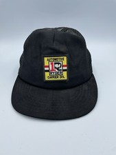 Vintage Ryder Automotive Carrier Division Mesh Trucker Hat Snapback Black USA