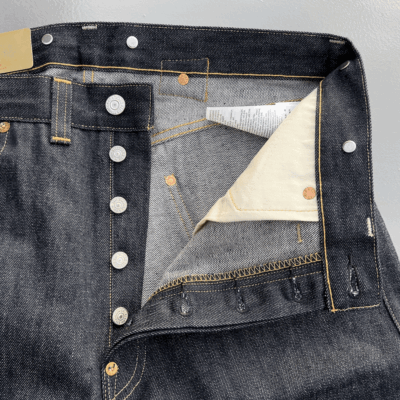 1933 Model LEVI'S 501XX 33501-0048 W32 L34 Rigid Unwashed White