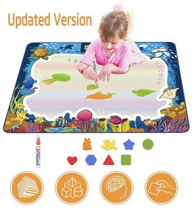 Water Drawing Mat for Kids, Play Pad Educational Gifts Developmental Toys 