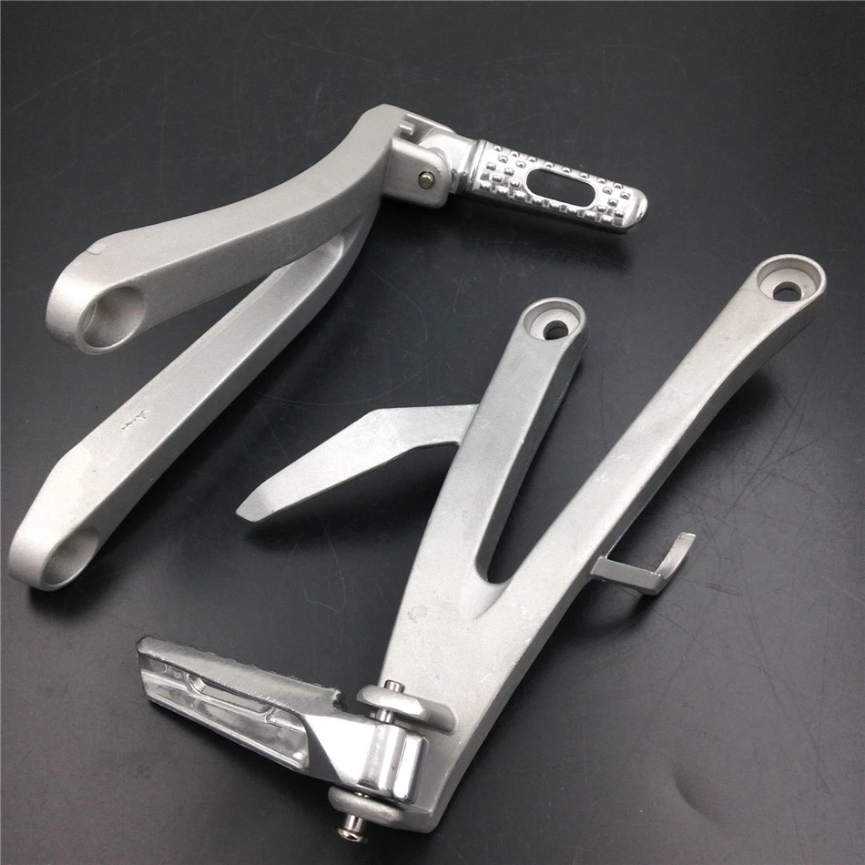 Soporte de estriberas de pasajero trasero para Honda Cbr600Rr 2007 2008 2009 2010 2011 Foto 3 de 4