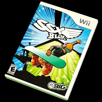 SSX Blur (Nintendo Wii, 2007) Complete CIB Game Tested - With Manual and Case..!