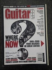 Guitar One magazine Where Are They Now cover March 2001 Motley Crue RATM VG