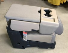17-22 Ford F-250f-350f-450 Sd Oem Tan 40-20-40 Cloth Jump Seat Center Console
