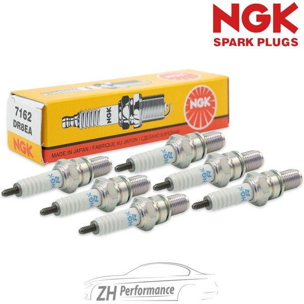 6X NGK 7162 DR8EA FüR Aprilia Honda Kawasaki Ktm Suzuki Yamaha-image