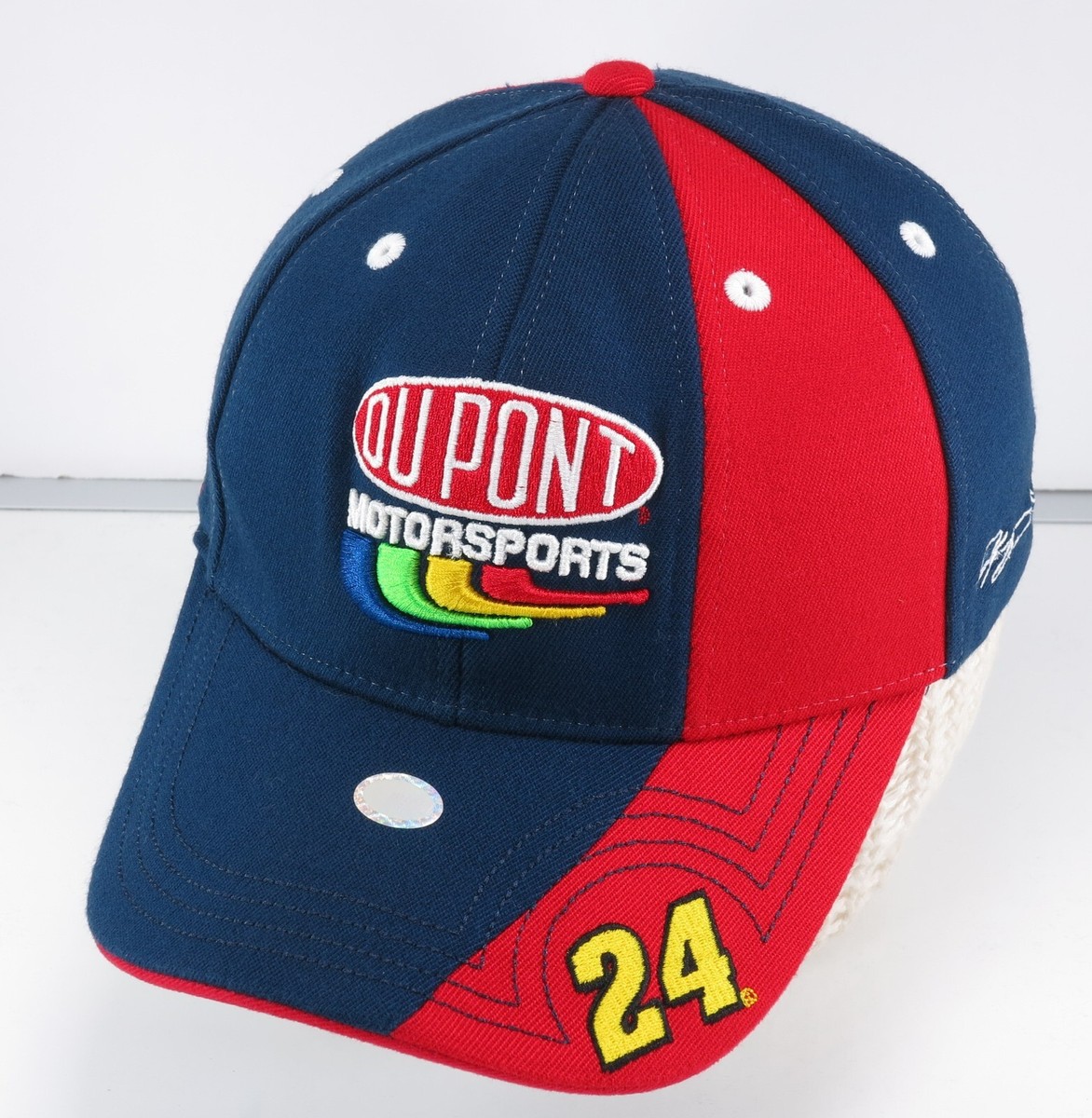 DuPont Motorsports NASCAR 24 Jeff Gordon Hat cap stretch fit S-L
