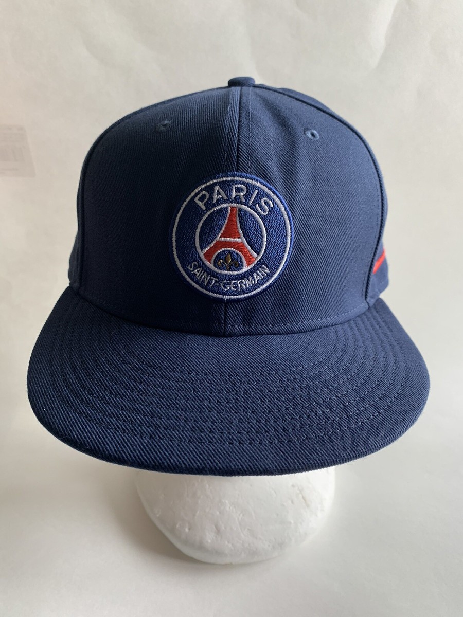 Nike PSG Paris Saint-Germain Snapback Blue Hat OSFM | eBay