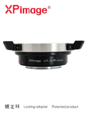 XPimage Locking Lens Adapter for ARRI LPL Lens to CRF RF R5 R6 R7 C70 R8 Camera