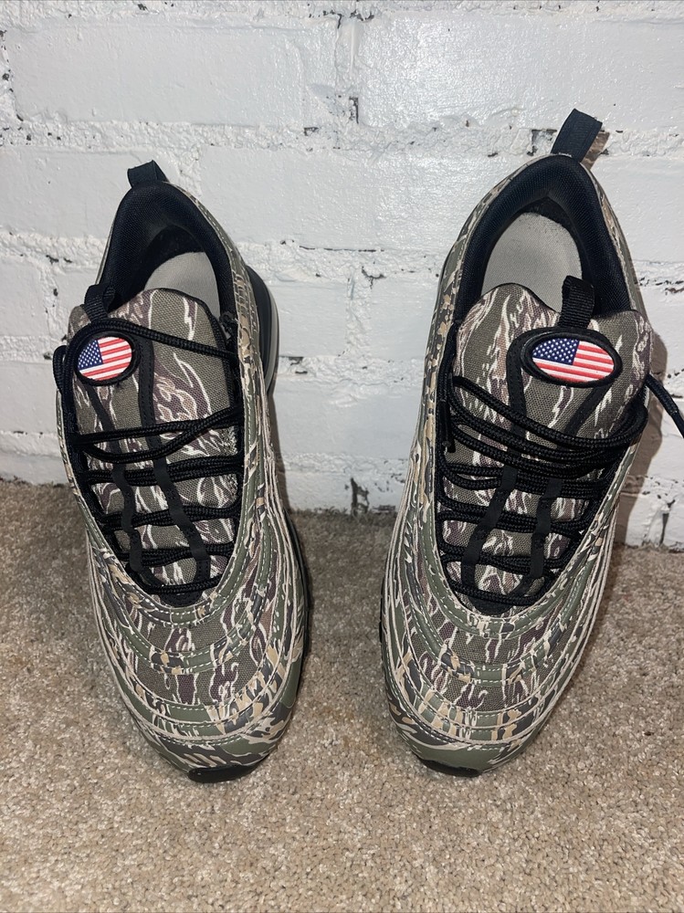 Nike Air Max 97 USA Camo AJ2614-205 in Size 10.5