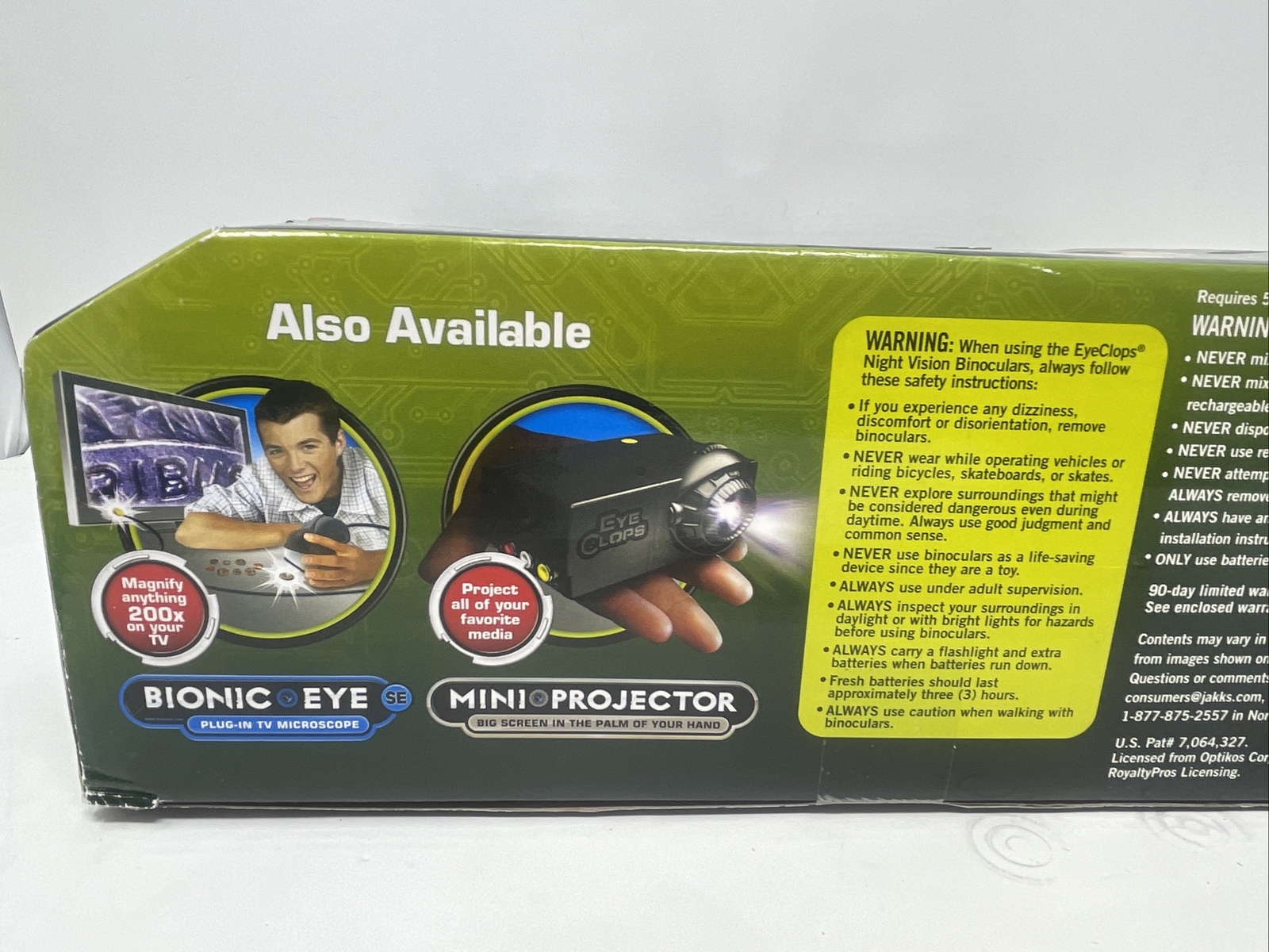 New 2009 Jakks EyeClops Jakks Pacific Night Vision Infrared Stealth