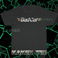 Bad Cat Guitar Amplifiers Logo American T-Shirt Funny Size S to 5XL