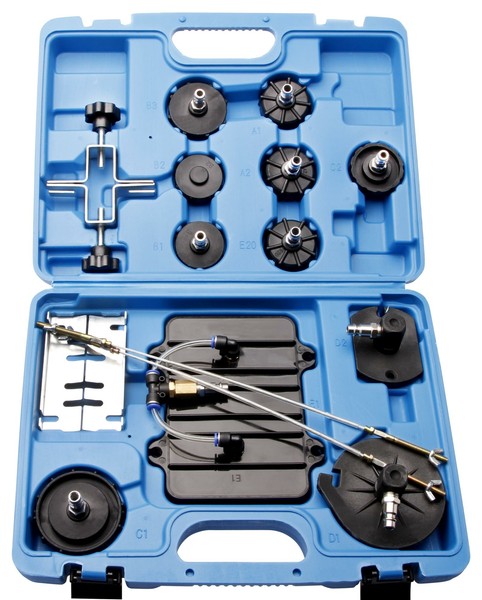 Adapter Set 11 Tlg. FüR Druckluft BremsenentlüFter BremsenentlüFtungsgeräT E20-image