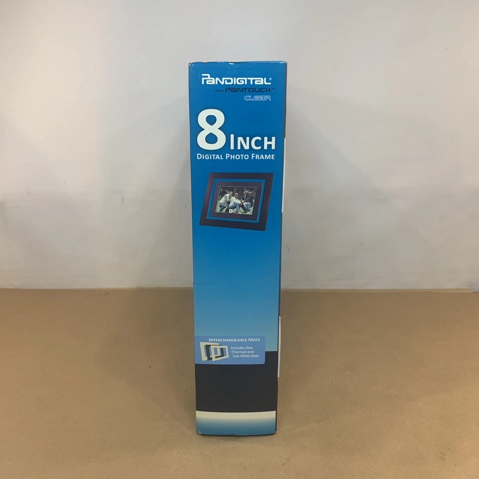 PANDIGITAL WITH PANTOUCH CLEAR 8 INCH DIGITAL PHOTO FRAME. 1GB, 6400 IMAGES 4:3 - Image 4 of 4