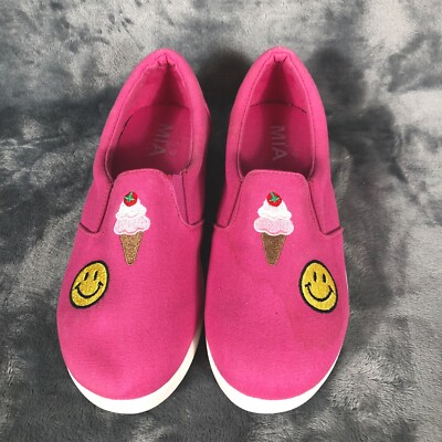 Mia Girls Shoes Sunny DK Pink Size 3 Medium