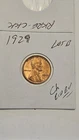 wheat penny 1929 SHARP RED BU BU 1929-P LOT #B NICE RED CH UNC
