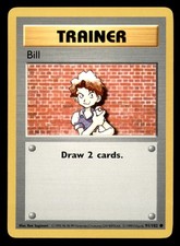 bill trainer pokemon card Bill's Transfer 156/165 - 151 - Set Draw 2 cards Pokemon Trainer Trading Card -