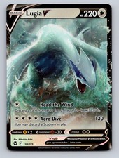 Lugia V 138/195 Holo V Rare Silver Tempest Pokemon Near Mint on eBay