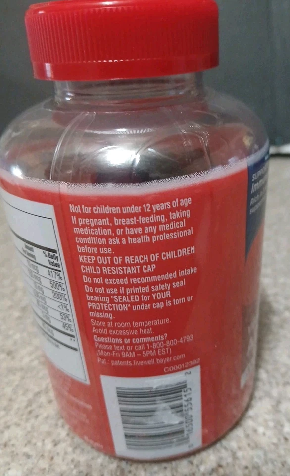 Gominolas multivitamínicas VitaCraves para adultos 150 cada una por una al día Foto 3 de 4