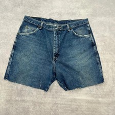 Wrangler Shorts Cut Off Denim Shorts Men's