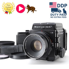  Near MINT in Case  Mamiya RB67 Pro S Film Camera Sekor 127mm F3.8 Lens JAPAN