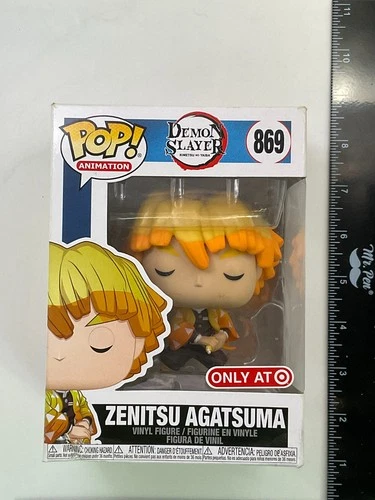 Funko Pop! Demon Slayer: Zenitsu Agatsuma #869 Target Exclusive SEE PICS -CN G3