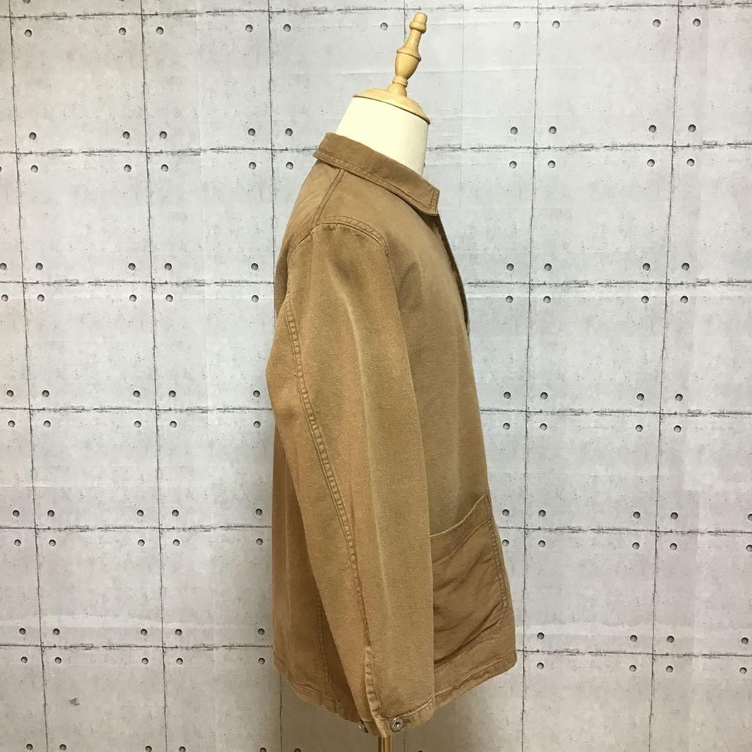 Buzz Rickson's Coverall Pullover Moleskin Brown M - image 3