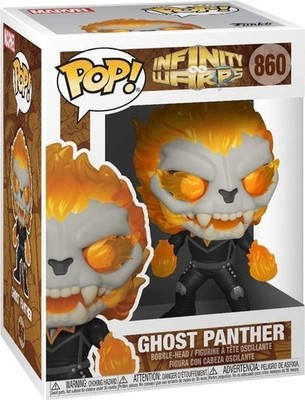 Gadget - Marvel: Funko Pop! - Infinity Warps - Ghost Panther (Vinyl Figur 860) 