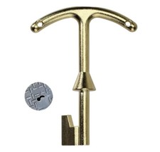 M07001 5.5'' Water Meter Box Key, Water Meter Cover Key, Water Meter Box Lid ...