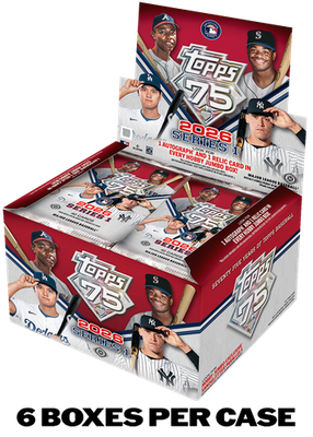 2026 TOPPS SERIES 1 BASEBALL 6-BOX HOBBY JUMBO CASE (6 AUTOs) MLB