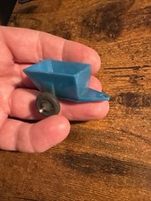 Vintage Manoil P13 Blue Cart - Made in USA