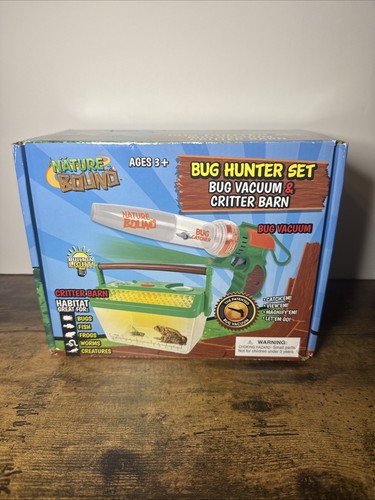 Nature Bound Bug Catcher Vacuum with Light Up Critter Habitat Case for Backyard