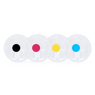 8pcs S-4867 ink cartridge One Time Chip for Riso HC5000 HC5500R HC5500 Printer