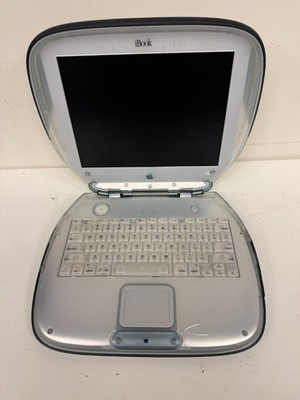Apple iBook G3 M2453 Clamshell Laptop - Untested for Parts / Restore / Repair