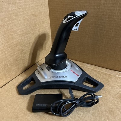 Logitech Freedom 2.4 Wireless Flight Simulator Joystick With Box