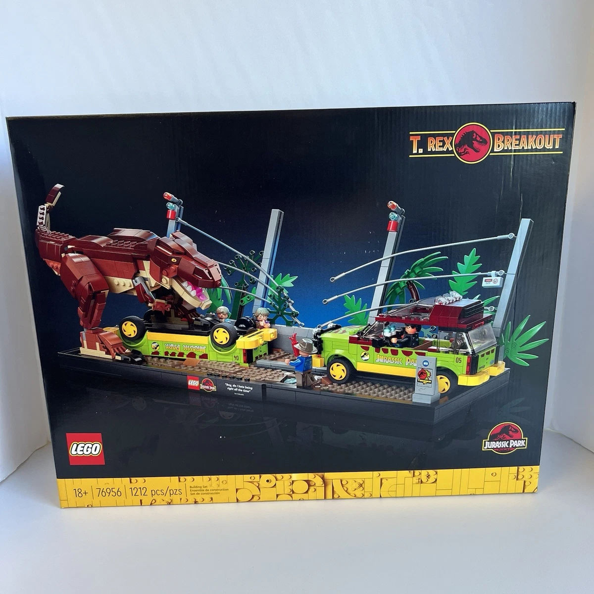 LEGO 76956 Jurassic Park T. Rex Breakout. GENUINE, BRAND NEW