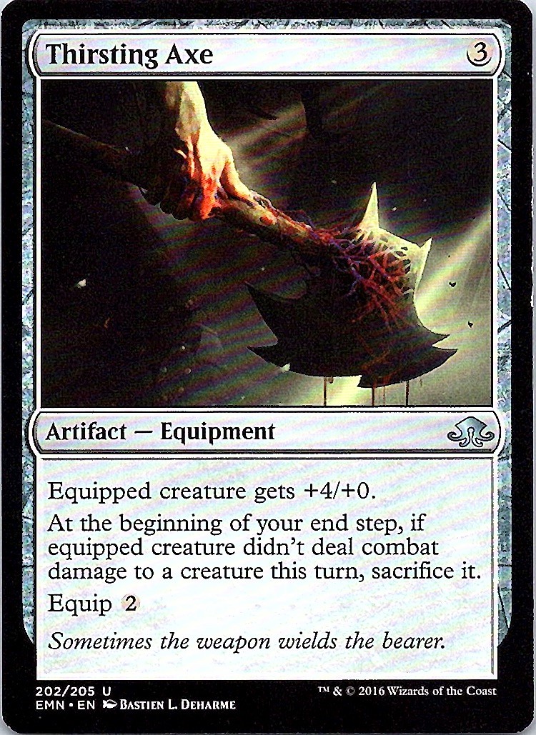 THIRSTING AXE 202 UC ELDRITCH MOON
