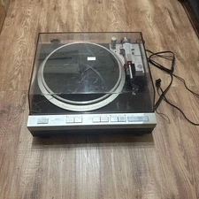 Denon DP-47F Fully Automatic Direct Drive Turntable Player As is