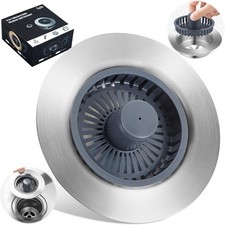 3-in-1 Kitchen Sink Drain Strainer Stainless Steel Pop Up Stopper 3.5 Inch