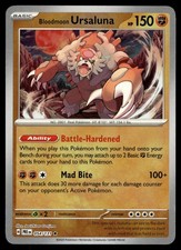 BLOODMOON URSALUNA - 25/64 Rare Shrouded Fable Pokemon Poke Ball Reverse NM