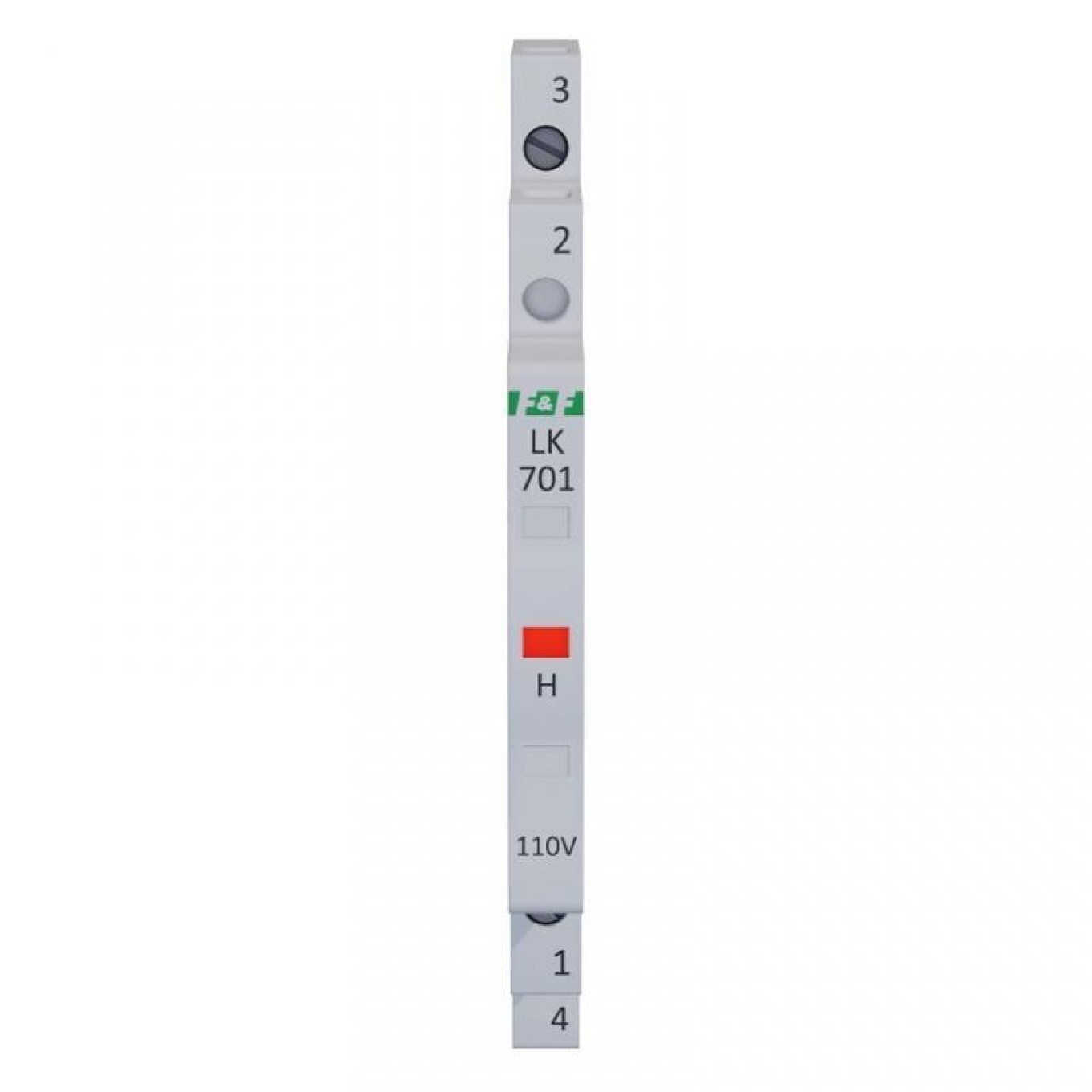 Module Light 1 Phase Red 110V AC 1/2 LK-701R-110V